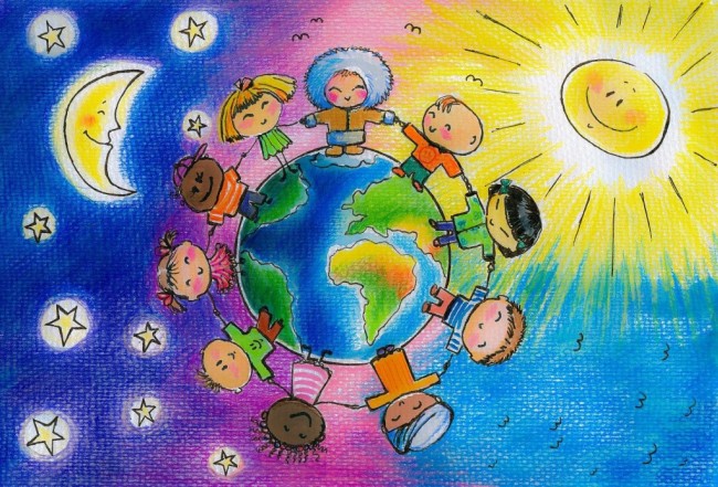 V Krylatskom Proshel Konkurs Risunkov Mir Vsem Detyam Na Planete